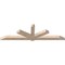 Ekena Millwork Kennewick Smooth Timber Gable Bracket, Douglas Fir, 108"W x 31 1/2"H x 5 1/2"D x 5 1/2"F, 7/12 Pitch GBW108X31X0606KEN00SDF - alternate 5